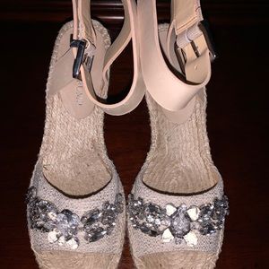 Ivanka Trump Platform Heel Sandals